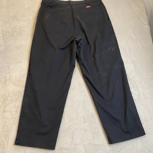 Dickies Black Work Pants Mens 34x26 Cotton/Polyester Durable Comfortable - Picture 13 of 13